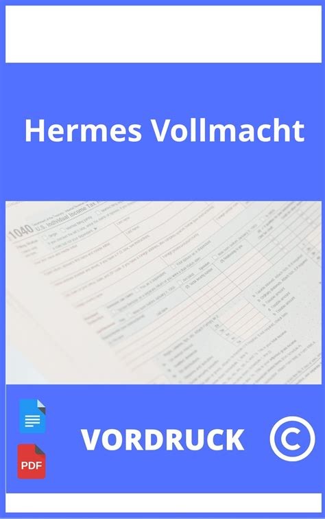 hermes padea vollmacht|vollmacht hermes vorlage word.